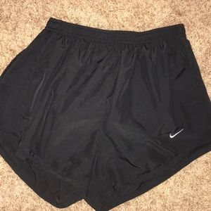 All black nike shorts